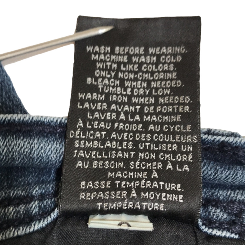 STYLE & CO. PETITE—TUMMY CONTROL—Women’s Blue Denim Jeans—Dark Stonewashed—Sz 4P - Picture 5 of 16
